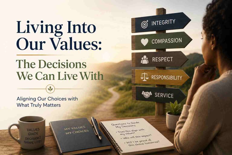 Living into values